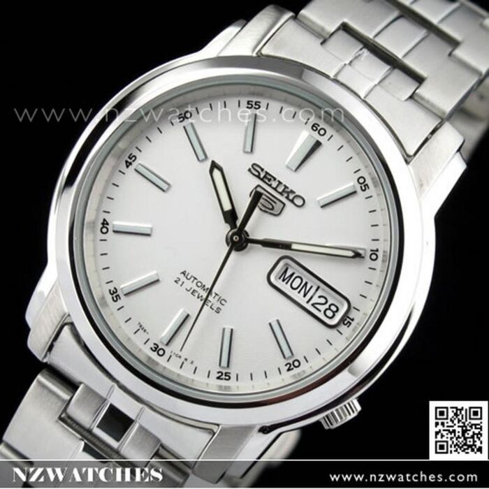 BUY SEIKO 5 Automatic Watch See-thru Back SNKL75K1, SNKL75 White - Buy ...