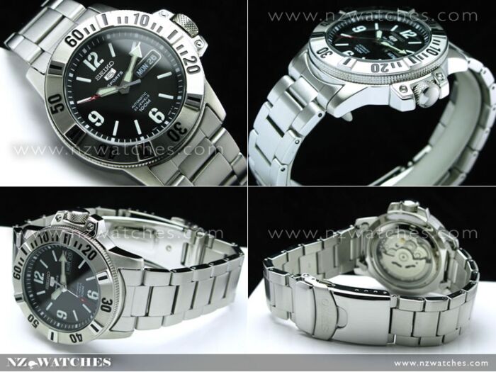 BUY Seiko 5 Sports Automatic 100m 23 Jewels SNZG81K1 - Buy Watches