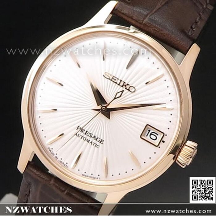 BUY Seiko Presage Cocktail Rose Gold Automatic Ladies Watch SRP852J1 - Buy  Watches Online | SEIKO NZ Watches