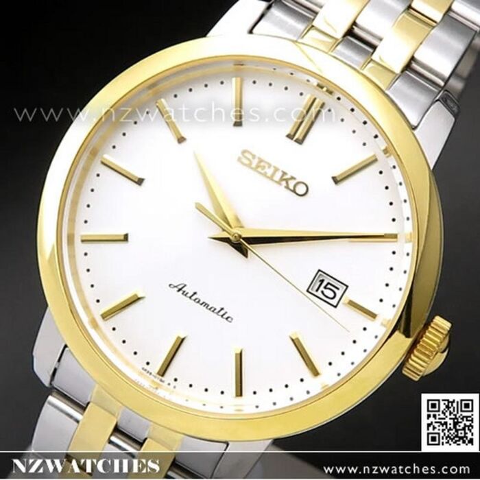 Seiko Automatic Two Tone Stainless Steel Mens Watch SRPA26K1, SRPA26 ...