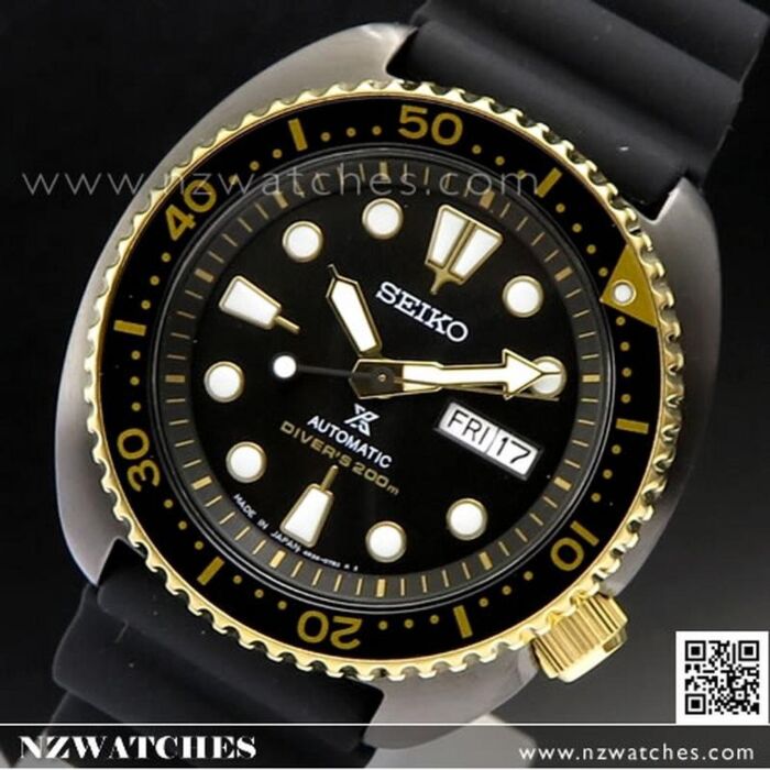 BUY SEIKO PROSPEX Black Gold Turtle SRPD46J1 - Buy Watches Online | SEIKO  NZ Watches