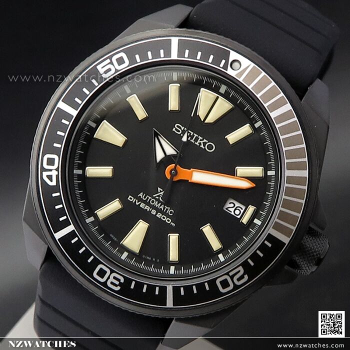 BUY Seiko Prospex Samurai Black Series Ltd Automatic Diver Watch SRPH11K1 |  SEIKO Watches Online - NZ Watches