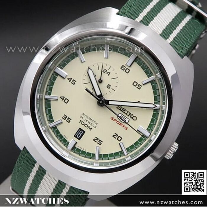 BUY Seiko 5 sport Helmet 100M Retro Automatic Nylon Sport Watch