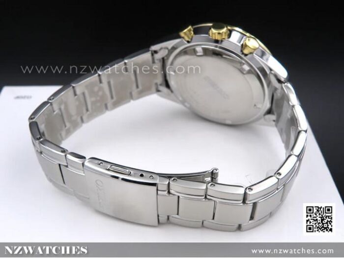BUY Seiko Chronograph Black Gold 100M Mens Watch SSB156P1 SSB156 Buy Watches Online SEIKO NZ Watches