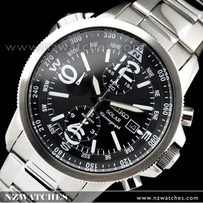 Solar alarm watch discount