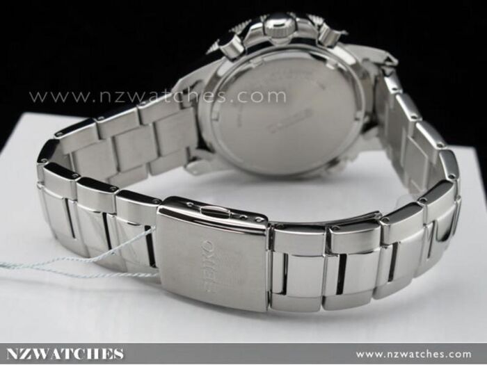 BUY Seiko Solar Power Alarm Chronograph Mens Sport Watch SSC077P1 SSC077 Buy Watches Online SEIKO NZ Watches