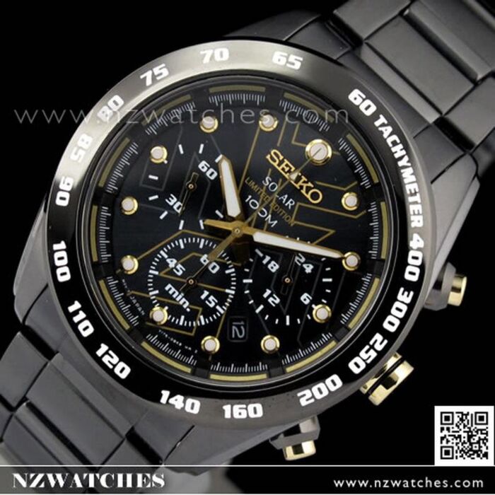 BUY Seiko Criteria Solar Chronograph Limited Edition Mens Watch