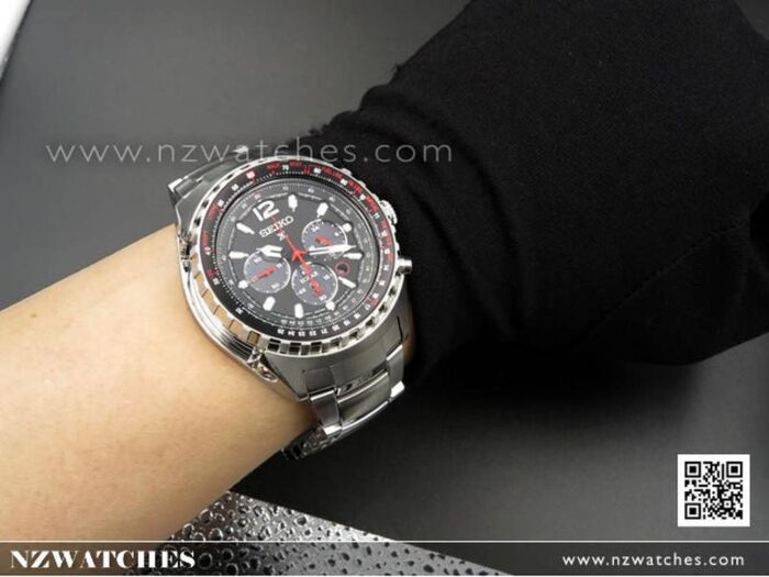 BUY Seiko Prospex Aviation Solar Sapphire Pilots Watch SSC261P1 SSC261 Buy Watches Online SEIKO NZ Watches