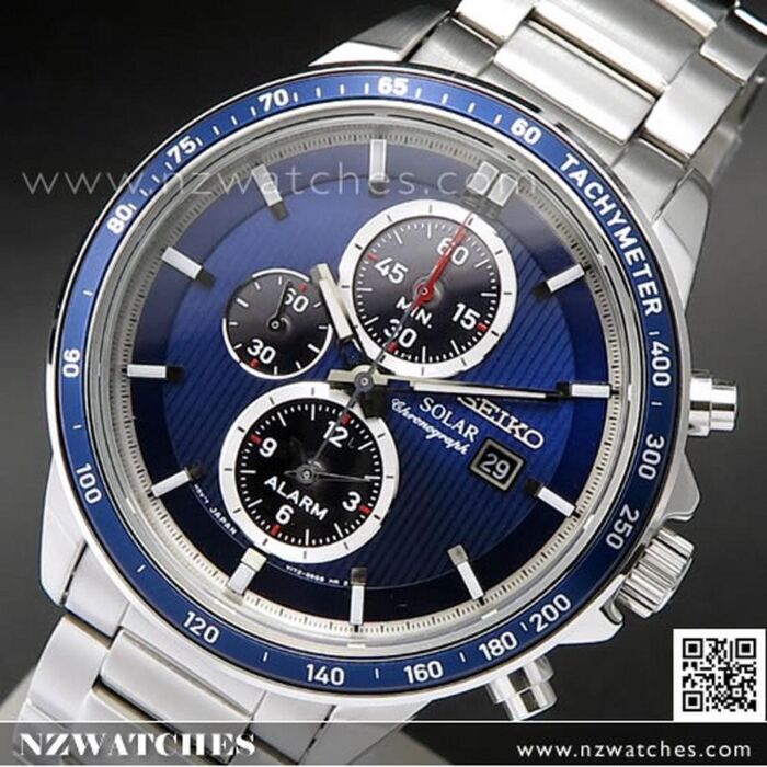 BUY Seiko Solar Chronograph Alarm Sport Watch SSC431P1, SSC431 - Buy  Watches Online | SEIKO NZ Watches