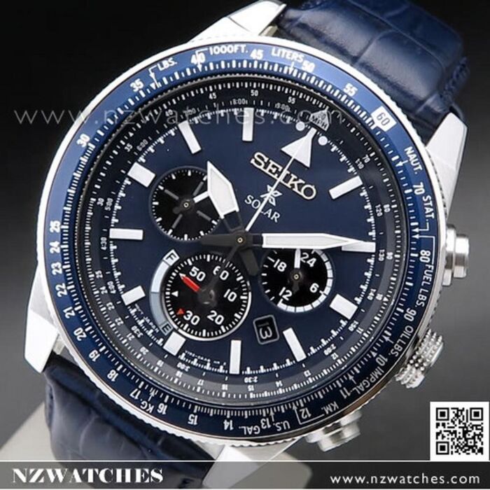 Seiko pilot watch solar shop