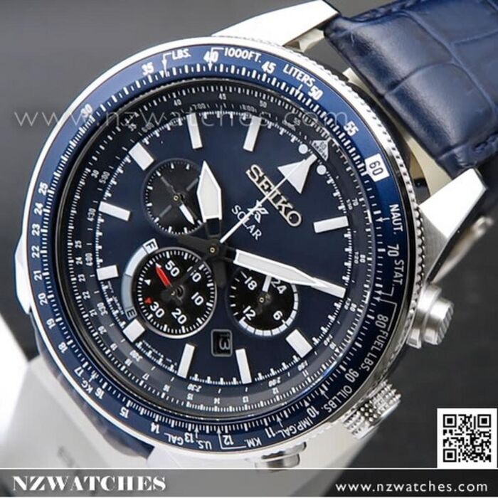 Watch Ssc623 Seiko Solar Chronograph Black Dial Men's Watch SSC623P1