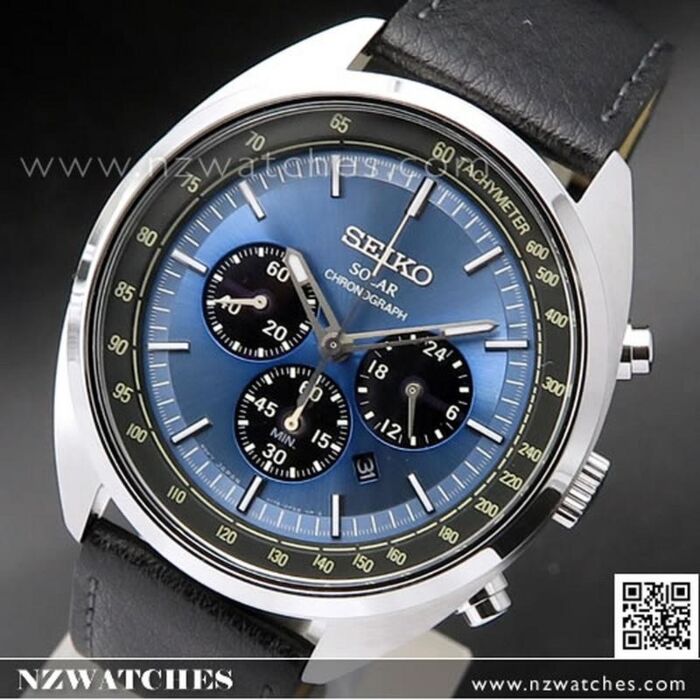 Seiko Solar Chronograph Tachymeter Mens Watch SSC625P1, SSC625 |  