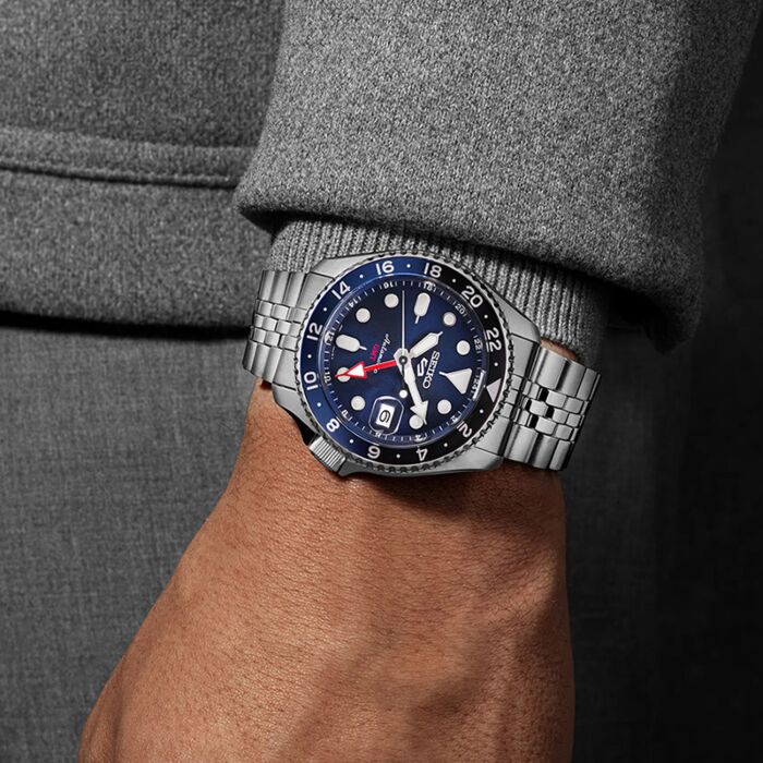 BUY Seiko Sports GMT Automatic Blue Dial Watch SSK003K1 SEIKO