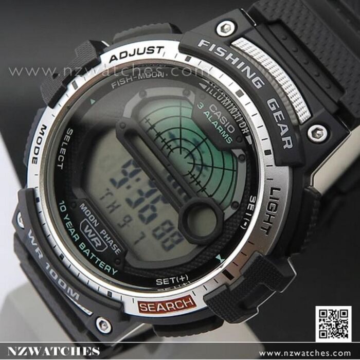 BUY Casio Outgear Moon Data Fishing Gear Digital Watch WS-1200H - Main Image
